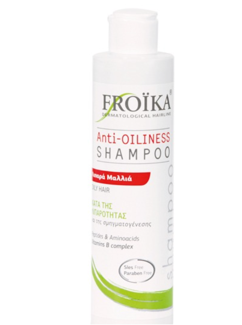 💇Anti-Oiliness Shampoo by Froika. Peptides, Vitamins B complex, Moisturizing, Soothing, Antipruritus, Sebum regulation