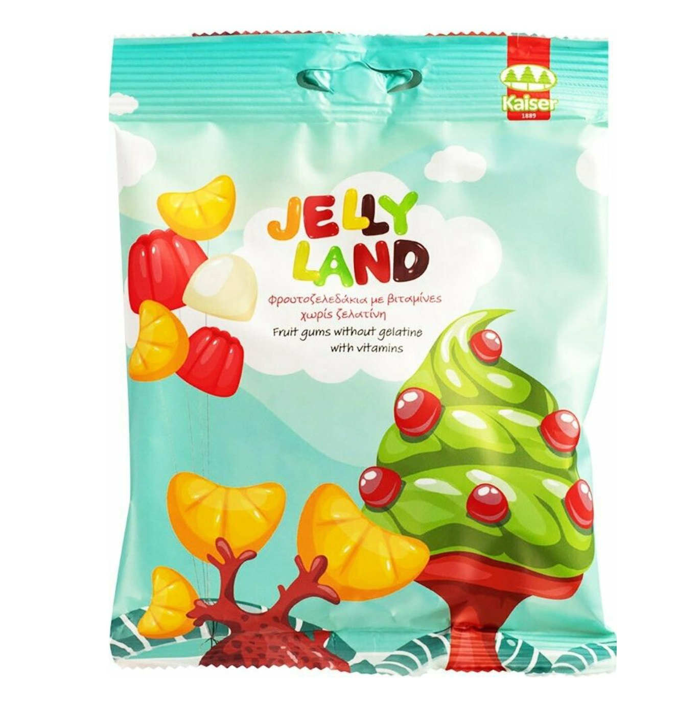 🍒Jelly Land Fruit Gums with Vitamins by Kaiser, Nutritional Support