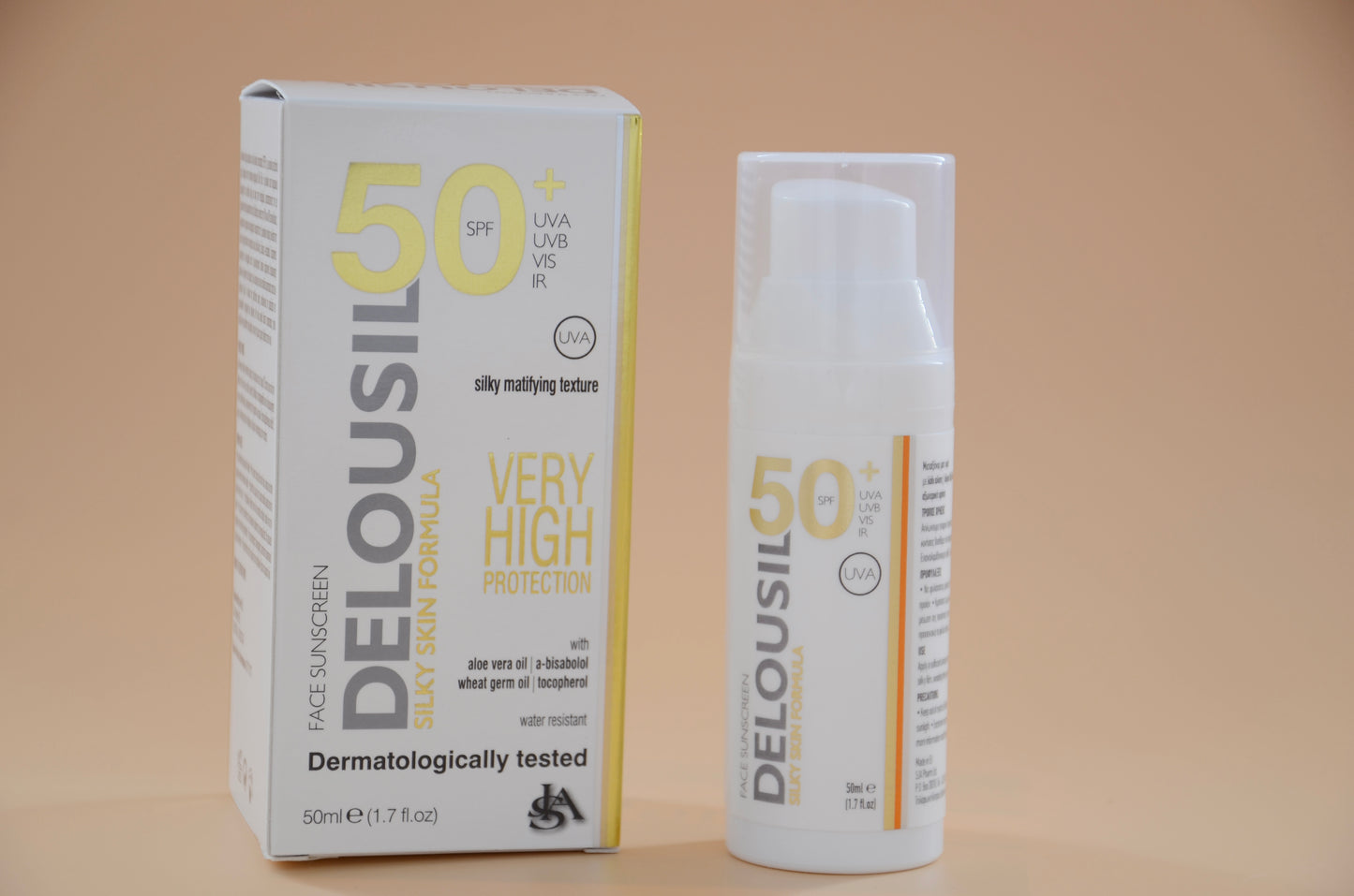 🧴Sunscreen by Delousil, SPF 50+🧴, Without Covering effect