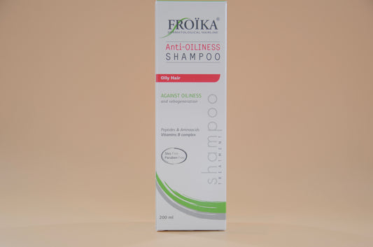 💇Anti-Oiliness Shampoo by Froika. Peptides, Vitamins B complex, Moisturizing, Soothing, Antipruritus, Sebum regulation