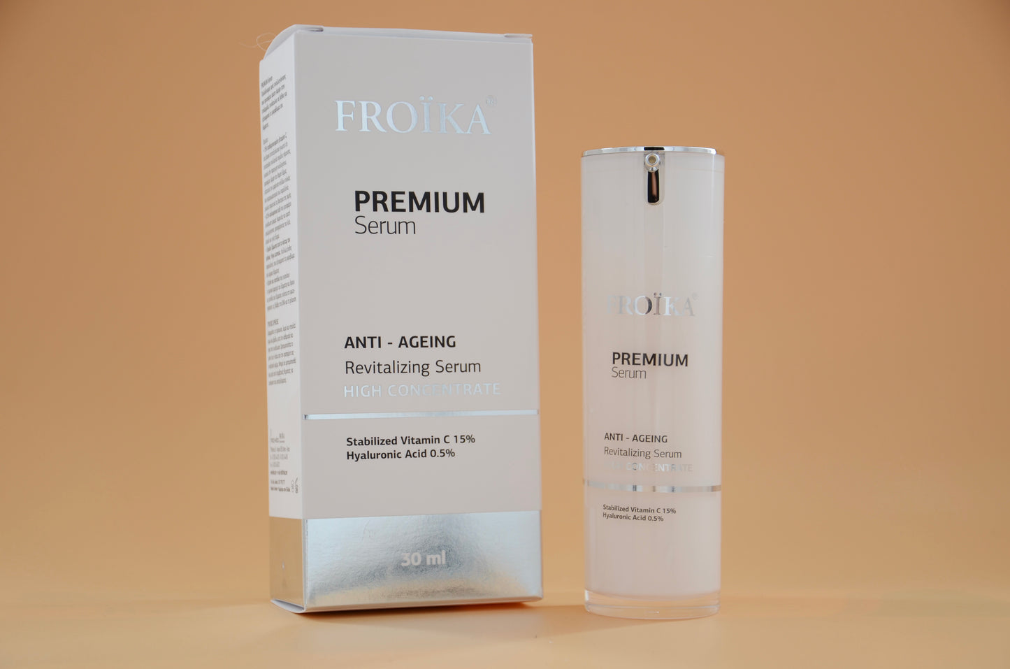 Froika Premium - 🍊Revitalizing Serum🍊, Vitamin C15%, Hyaluronic acid 0,5%