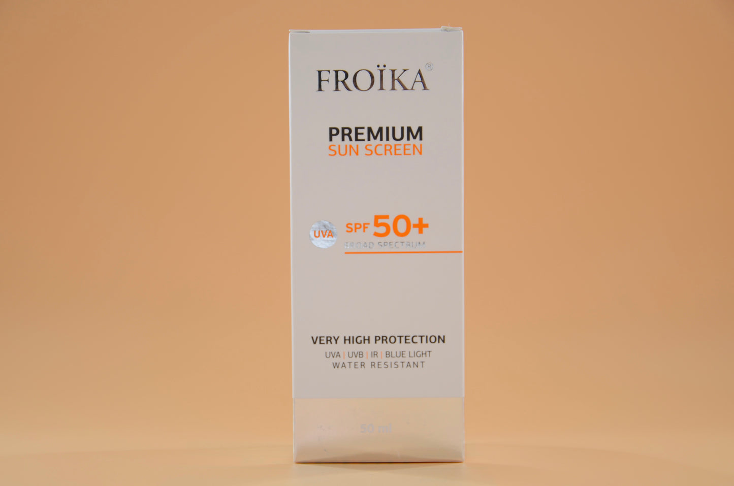 Froika Premium Sunscreen SPF50+ 50 ml,  Holistic 7 in 1 Approach!