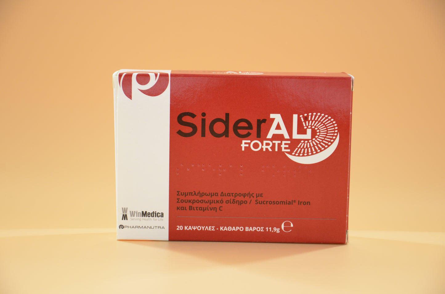 💊SIderAl Forte💊 Sucrosomial Iron Supplement. High Absorption. 30 caps