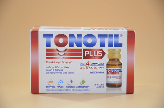 ⚡️Tonotil PLUS⚡️ Energy supplement, Amino acids & Vitamin B12 plus Carnitine