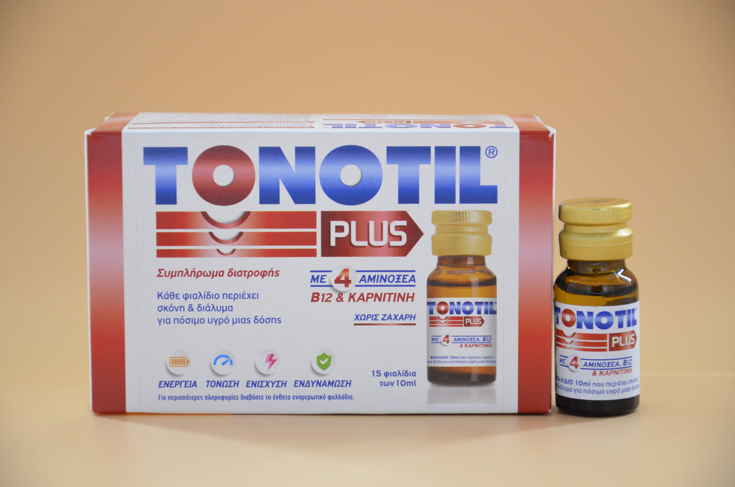 ⚡️Tonotil PLUS⚡️ Energy supplement, Amino acids & Vitamin B12 plus Carnitine