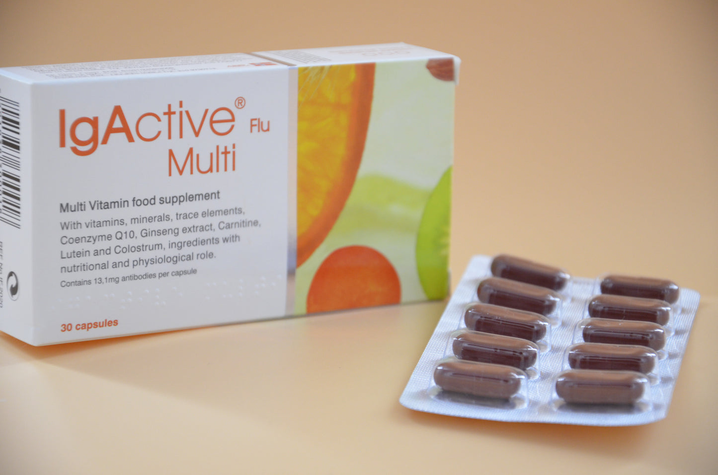 🧪IgActive Multivitamins🧪 Colostrum, Immune Support + Carnitine, Q10, Ginseng,Lutein