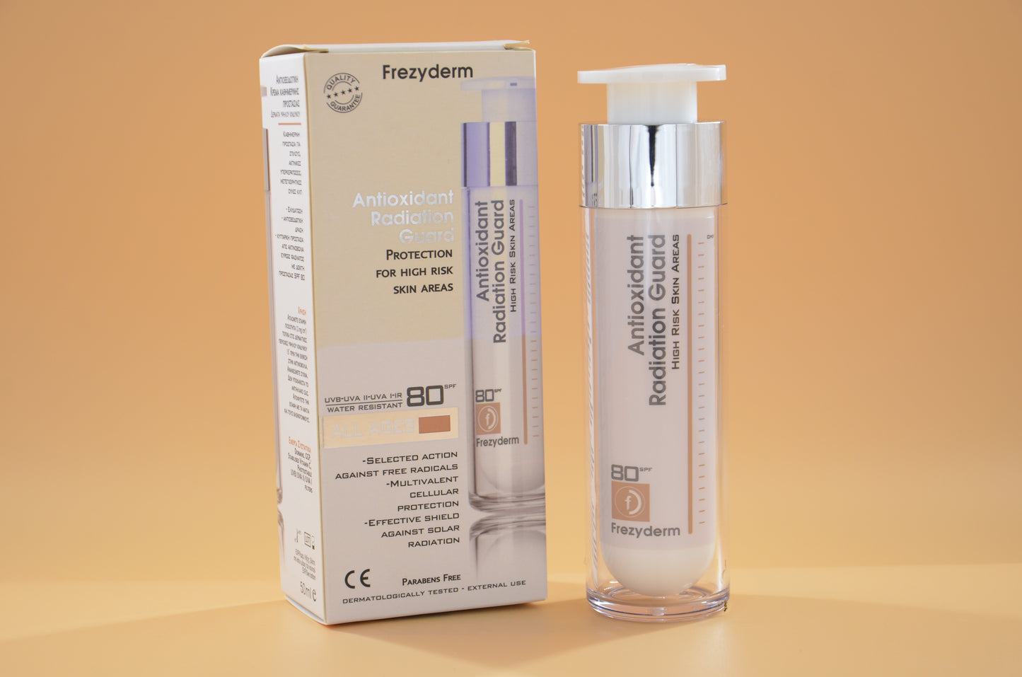 🔆Face Sunscreen by Frezyderm🔆, SPF 80+,Velvet skin, Water Resistant